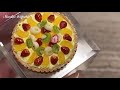 DIY | Miniature tart cake made with clay and resin