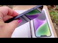 iPhone 14 unboxing ASMR [2minutes only)