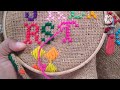 Cross Stitch Ason Selai Design T||Hand Embroidery Ason Design/Basic Hand Embroidery#asondesign