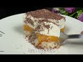 Whip condensed milk with peaches! The best no-bake French dessert!