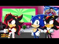 Sonic and Shadow Meet FEMALE SHADOW | Shadie Plays Sonic world (FT Sonica & Tailsko)