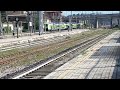 TRENI DI TRENORD IN STAZIONE -ARRIVI E PARTENZE