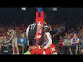 Chris Paul DUNKING ON 7.7FT NBA player!