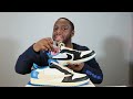 Air Jordan 1 Low Travis Scott x Fragment Design Sneaker Review QuickSchopes 215 Schopes DM7866 140 ⚡