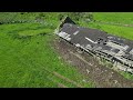 4K Dji Drone view of abandoned building in Lomonds, Fife plus a turbine and nice tree by Matt Livsey