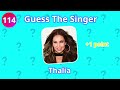 Guess The SINGER in 5 Seconds| Guess 150 famous singers