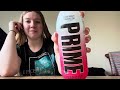 New Prime Cherry Freeze Limited Edition Drink Taste Test Logan Paul KSI . What do I think? Approved?