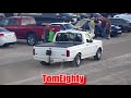 White F2 ProCharged Ford Lightning Drag Racing