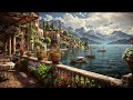 Enchanting Italian Harbour: Serene Ambiance with Relaxing Music - A Visual Retreat