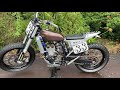 @stevos.chop.shop WR450F street tracker build process video and final reveal.