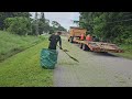 He Packed Up and LEFT Overnight to Take Care of His SICK Wife | OVERGROWN LAWN TRANSFORMATION