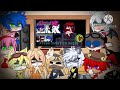 Sonic Characters React To FNF VS Rewrite V2 - Sonic.Exe | Trinity (FNF MOD)