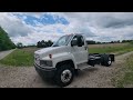2005 GMC C5500 8.1 ALLISION AUTO 10FT CAB & CHASSIS FOR SALE!