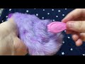 ASMR Palm Pet Hair Play with Various Brushes