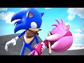 Sonic the hedgehog battle vs knuckles amy  silver tails werhog eeggman  jet silver mario luigi
