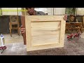 Solid Woodworking Skills With Simple Joints // A Sturdy And Beautiful Table