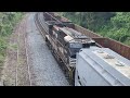 NS 378 leaving Columbus, GA *Overhead View*