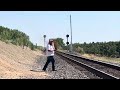 Union Pacific 4014 tears through the UP Ellis Rd. RR crossing with 1983!!!