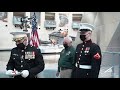 NMMC 245th Marine Corps Birthday Cake Cutting Ceremony