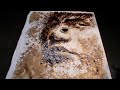 Red - Jay Chou Portrait with Coffee Cup Stains 用咖啡漬畫周傑倫