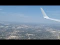 Full Takeoff and Landing on an American Airlines 737