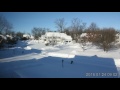 East Coast Snowstorm Time Lapse 22 - 24 January 2016