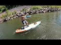 First Esopus SUP Downstreamer of 2024! FPV Paddleboard Simulator Complete Trip! NEW YORK SUPPING