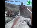 M-Sand screw washer by BH Engineers