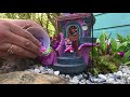 How to make a fairy garden rockery for kids. Fairy garden ideas.