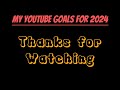 My youtube goals for 2024 #2024 #stopmotion #subscribe
