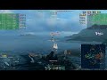 World of Warships Kurfurst deletes Zao.  166k damage