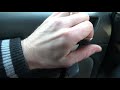 How To Do Emergency Door Locking on a VW Golf MK5 - Locking the DOORS MANUALLY