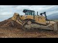 Cat Dozer, yol yapımında çalışıyor, Part4 #bulldozer #dozer #işmakinaları