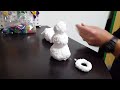 Playfoam quick snowman
