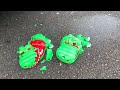 Crushing Crunchy & Soft Things by Car! EXPERIMENT Car vs COCA COLA, Fanta, Mirinda Balloons