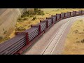 Continuous Welded Rail Train - BNSF Fall River Division in HO Scale