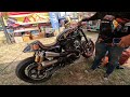 Harley Davidson Sportster Race Bike Exhaust Sound