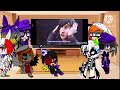 Aftons react to Fazbear Frights Songs (BOOK 1)