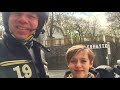 2019-04-12 Riding my Aprilia Habana 125 with my son