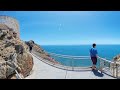 【360° VR】North Pcific Ocean Coast - Point Reyes Relaxing Walk - 8K 3D 360 VR Video