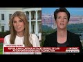 Maddow on attacks on the rule of law: ‘Trump and supporters of Trump do not care about being wrong’
