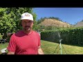 In-Depth Review, Demo & Field Test of the Hourleey Impact Sprinkler on Tripod