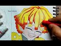 how to draw Zenitsu Agatsuma - Demon slayer [Kimetsu no Yaiba] | Easy Drawing Step By Step/ animeboy