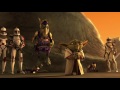 Star Wars The Clone Wars: Yoda toying with Asajj Ventress