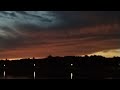 A video of the sunset 6-23-24 long after the sun went down. Sky still red as dark falls
