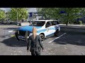 Police Simulator. Video 5  Die erste Fahrt im Streifenwagen.