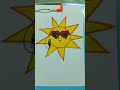 how to draw sun 🌞 art drawing for kids #sun#art#drawing #shorts#ytshortsvideo #shortvideo#artdrawing