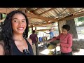 Vida real no AMAZONAS (parte 10) Fazendo FARINHA - Trabalho duro no interior