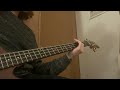 Wish You Were Here (main riff) - 8 string bass cover