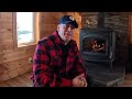 Full Review Blaze King Wood Stove PLUS upgrades & tips/tricks (Off Grid Cabin in Canadian North) 🏡🪵🪓